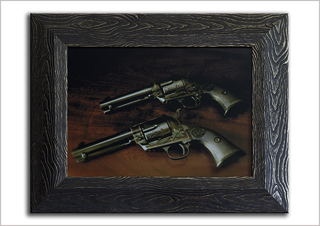 Постер на стекле